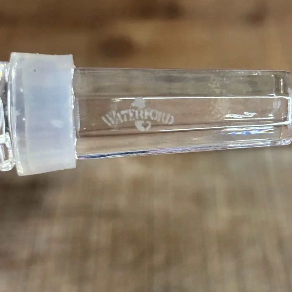 Pair of Waterford Crystal Congratulation Star Wine Bottle Stoppers Gift NIB